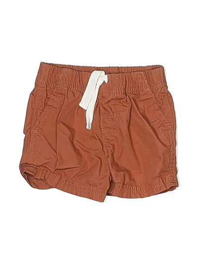 Pre-owned Carter's Babies' Cargo Shorts In Brown