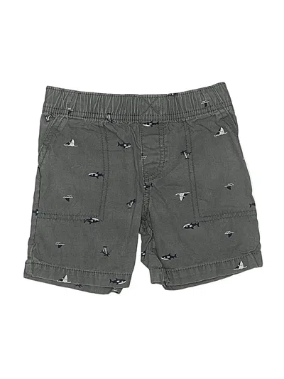 Pre-owned Carter's Kids' Cargo Shorts In Gray