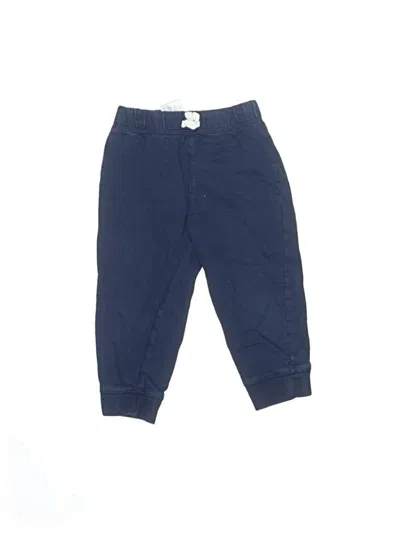 Pre-owned Carter's Kids' Casual Pants In Blue