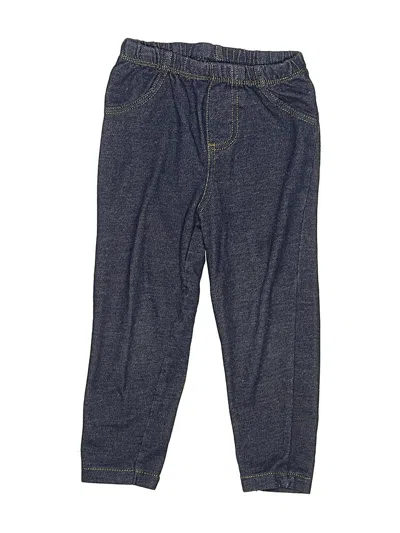 Pre-owned Carter's Kids' Casual Pants In Blue