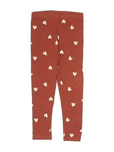 Pre-owned Carter's Kids' Casual Pants In Brown