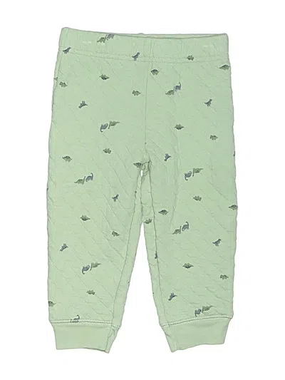 Pre-owned Carter's Kids' Casual Pants In Green