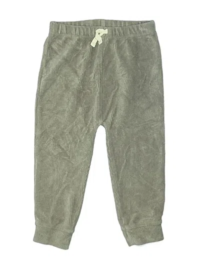 Pre-owned Carter's Kids' Casual Pants In Green