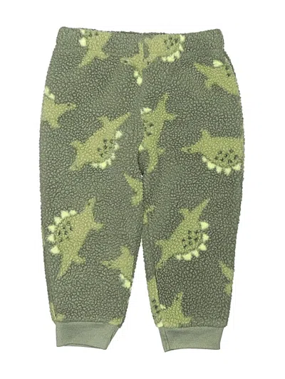 Pre-owned Carter's Kids' Casual Pants In Green