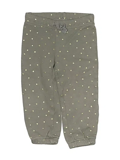 Pre-owned Carter's Kids' Casual Pants In Green