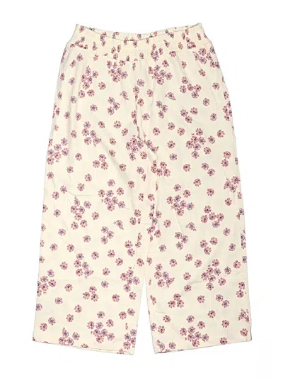 Pre-owned Carter's Kids' Casual Pants In Ivory