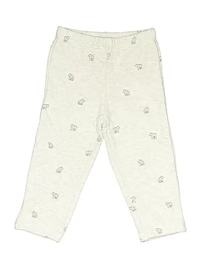 Pre-owned Carter's Kids' Casual Pants In Ivory
