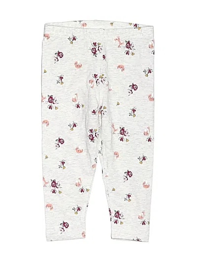 Pre-owned Carter's Kids' Casual Pants In Ivory