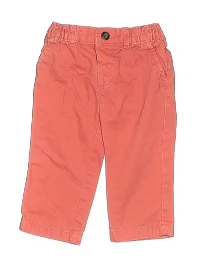 Pre-owned Carter's Babies' Casual Pants In Orange