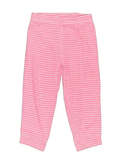 Pre-owned Carter's Kids' Casual Pants In Pink