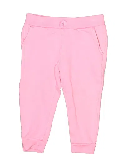 Pre-owned Carter's Kids' Casual Pants In Pink