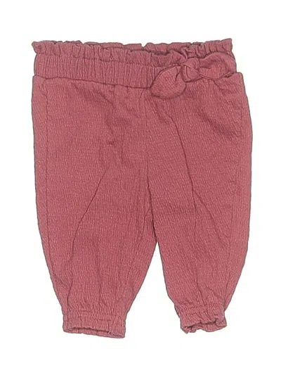 Pre-owned Carter's Babies' Casual Pants In Pink