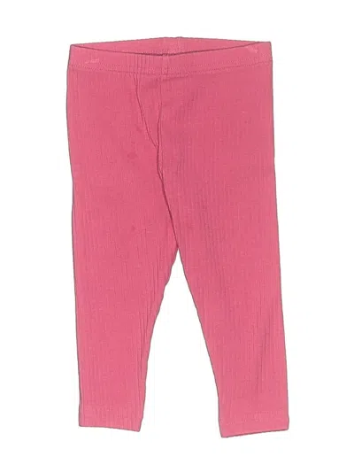 Pre-owned Carter's Kids' Casual Pants In Pink