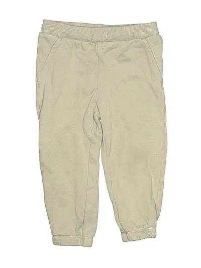 Pre-owned Carter's Kids' Casual Pants In Tan