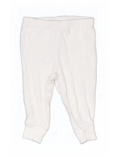 Pre-owned Carter's Babies' Casual Pants In White