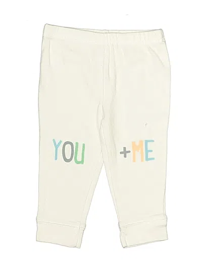 Pre-owned Carter's Babies' Casual Pants In White
