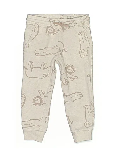 Pre-owned Carter's Kids' Casual Pants In White