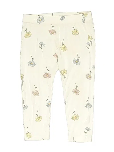 Pre-owned Carter's Kids' Casual Pants In White