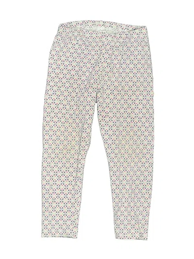 Pre-owned Carter's Kids' Casual Pants In White