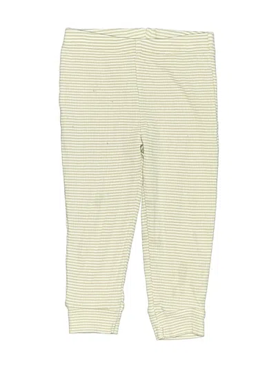 Pre-owned Carter's Kids' Casual Pants In Yellow