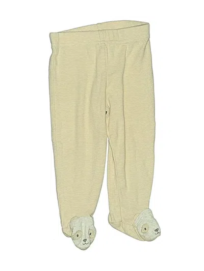 Pre-owned Carter's Babies' Casual Pants In Yellow
