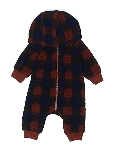 Pre-owned Carter's Babies' Coat In Burgundy