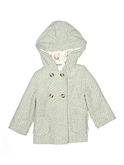 Pre-owned Carter's Kids' Coat In Gray