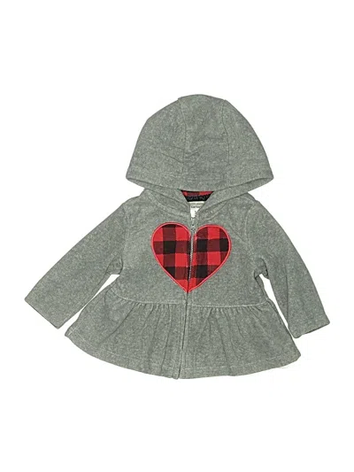 Pre-owned Carter's Babies' Coat In Gray