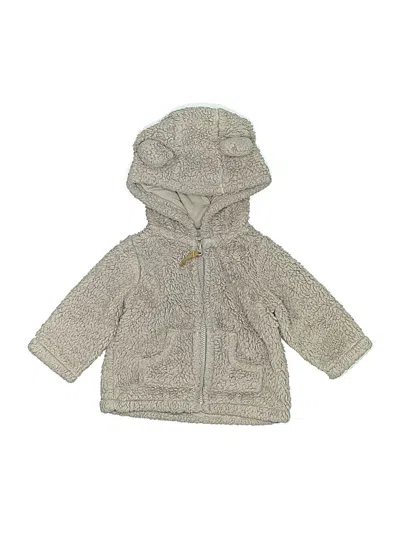 Pre-owned Carter's Babies' Coat In Gray