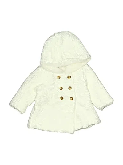 Pre-owned Carter's Babies' Coat In Ivory