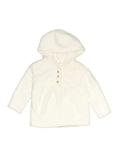 Pre-owned Carter's Kids' Coat In White