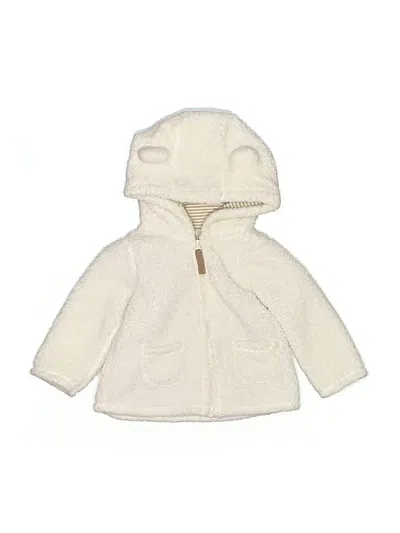 Pre-owned Carter's Babies' Coat In White