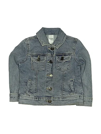 Pre-owned Carter's Kids' Denim Jacket In Blue
