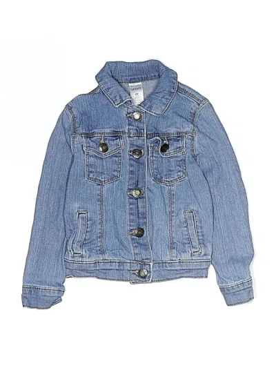 Pre-owned Carter's Kids' Denim Jacket In Blue