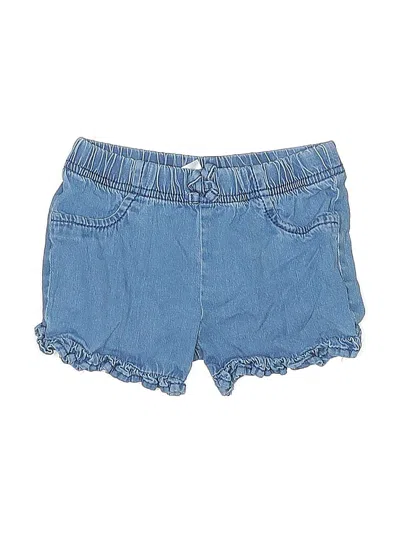 Pre-owned Carter's Kids' Denim Shorts In Blue