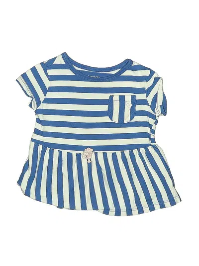 Pre-owned Carter's Kids' Dress In Blue