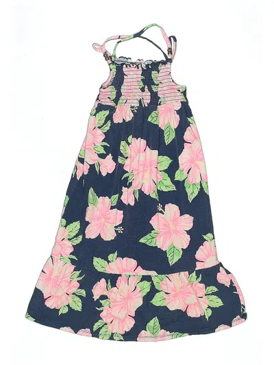 Pre-owned Carter's Kids' Dress In Blue