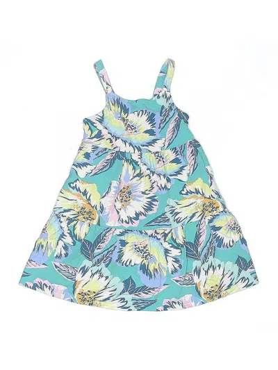 Pre-owned Carter's Kids' Dress In Blue