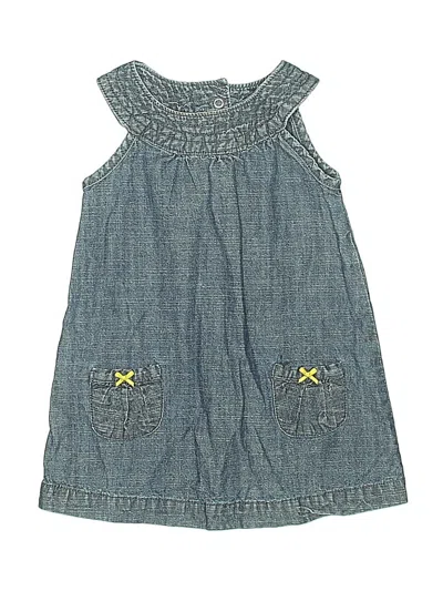 Pre-owned Carter's Babies' Dress In Blue