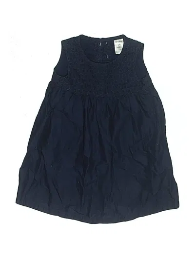 Pre-owned Carter's Babies' Dress In Blue