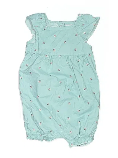 Pre-owned Carter's Babies' Dress In Blue