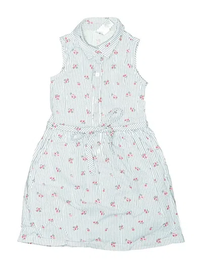 Pre-owned Carter's Kids' Dress In Blue