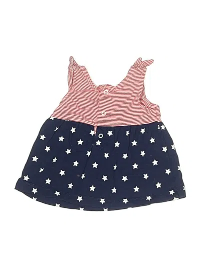Pre-owned Carter's Kids' Dress In Blue