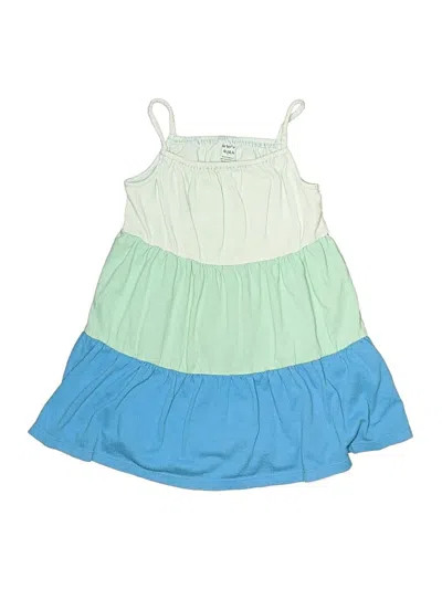 Pre-owned Carter's Kids' Dress In Blue
