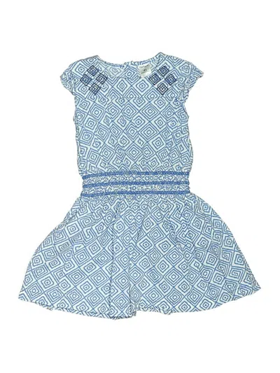 Pre-owned Carter's Kids' Dress In Blue