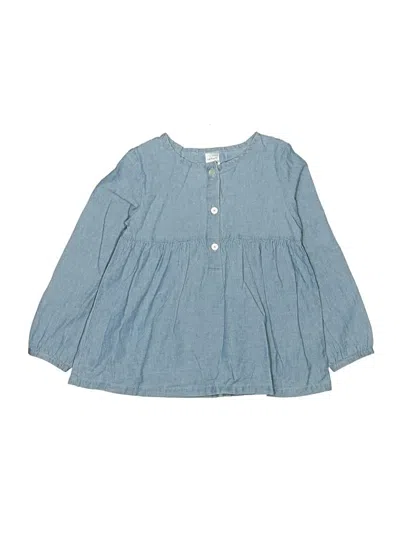 Pre-owned Carter's Kids' Dress In Blue