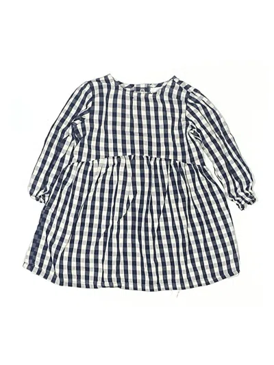 Pre-owned Carter's Kids' Dress In Blue