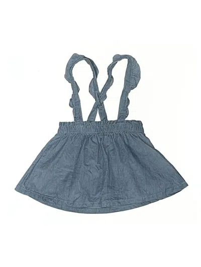 Pre-owned Carter's Kids' Dress In Blue