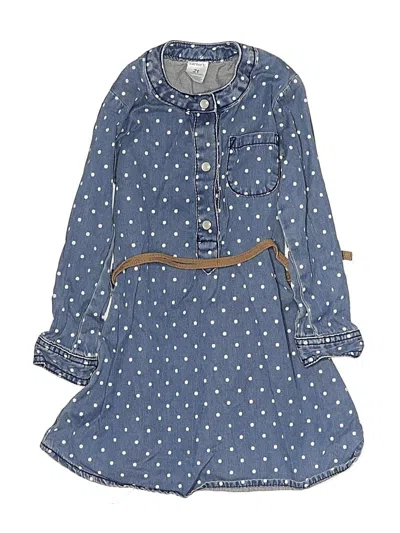 Pre-owned Carter's Kids' Dress In Blue