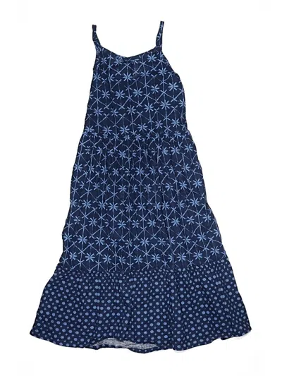 Pre-owned Carter's Kids' Dress In Blue